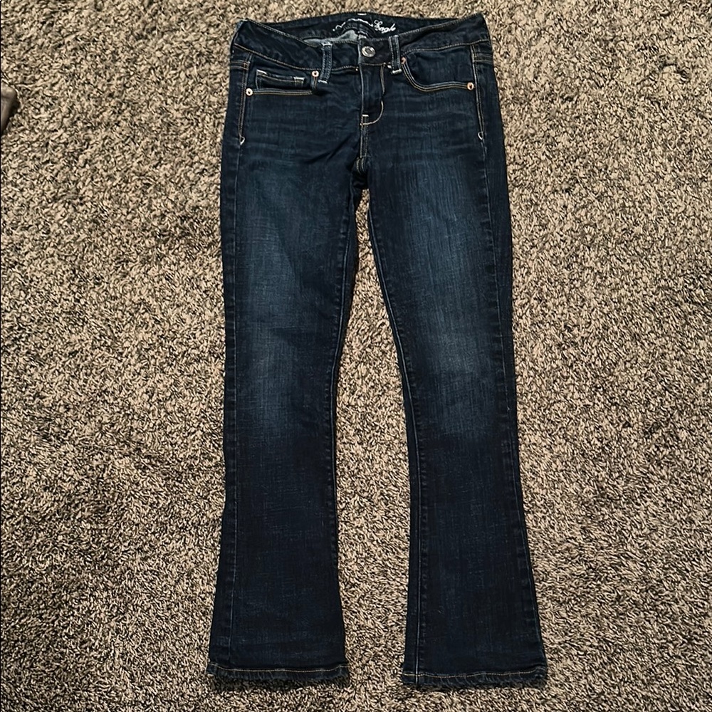 2011 American Eagle Outfitters Blue Boot Cut Jeans Classic Style